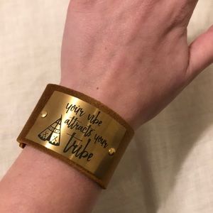 JBloom “Your Vibe Attracts Your Tribe” Bracelet